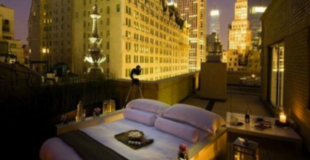 La suite dell'Aka Hotel di New York